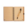 Carnet A5 + Stylo En Bambou PIKLE Interieur Carnet A5 + Stylo En Bambou PIKLE Interieur