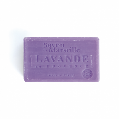 Savon De Marseille 100g Biodégradable LE CHATELARD Violette Recto