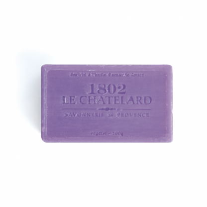 Savon De Marseille 100g Biodégradable LE CHATELARD Violette Verso