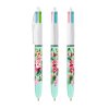 Stylo Bille 4 Couleurs Couleur Tendance BIC 4 COLOURS FASHION Bleu Avec Marquage Quadri Stylo Bille 4 Couleurs Couleur Tendance BIC 4 COLOURS FASHION Bleu Avec Marquage Quadri