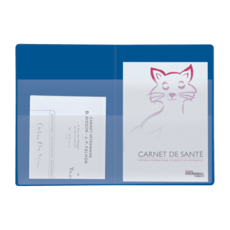 pochette santé animaux 4 poches personnalisée en pvc