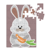 Puzzle Magnétique Sur Mesure En PVC A4 Lapin Puzzle Magnétique Sur Mesure En PVC A4 Lapin