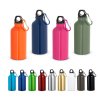 Gourde En Aluminium Avec Mousqueton 400ml LIFESTYLE Toutes Couleurs