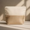 Trousse De Voyage Ou Cosmétique En Coton Bio Et Jute 280g TODAY Beige Dans Ambiance