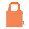 Sac Shopping Pliable Personnalisable En Pet Recyclé 40X38Cm Foldpet Orange