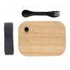 Boite Repas En Verre Avec Couvercle En Bambou BENTO Vue Du Dessus Boite Repas En Verre Avec Couvercle En Bambou BENTO Vue Du Dessus
