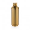 Bouteille Isotherme En Acier Inoxydable Recyclé 500ml BIMPAC Doré Photo Principale Bouteille Isotherme En Acier Inoxydable Recyclé 500ml BIMPAC Doré Photo Principale