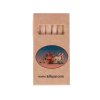 6 Crayons De Couleur Publicitaire En Bois Certifié Petit SIXCOLOR