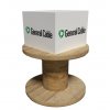Bloc Cube Promotionnel Sur Touret En Bois Bloc Cube Promotionnel Sur Touret En Bois