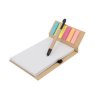 Bloc Notes A6 Publicitaire + Accessoires En Papier Recyclé Ouvert MBCARTON