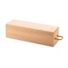 Boîte à Vin Personnalisable En Bois De Paulownia Couchée VINBOX