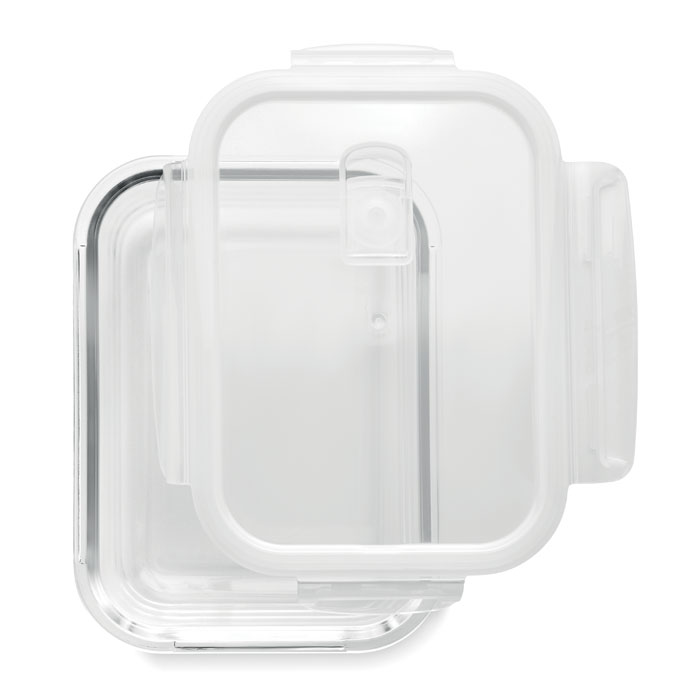 Boîte à repas carrée en verre 20 cm Duralex - Kibo