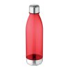 Bouteille Personnalisable 600ml En Tritan Et Acier Inoxydable Rouge ASPEN