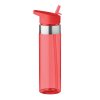 Bouteille Personnalisable 650ml En Tritan Et Acier Inoxydable Rouge SICILIA
