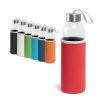 Bouteille Personnalisable En Verre Avec Housse En Soft Shell 520ml Couleurs RAISE