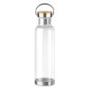 Bouteille Promotionnelle En Tritan Et Bambou 800ml Blanc HELSINKI BASIC Bouteille Promotionnelle En Tritan Et Bambou 800ml Blanc HELSINKI BASIC