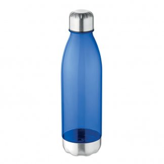 Bouteille publicitaire 600ml en Tritan et acier inoxydable - Bleu - ASPEN