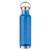 Bouteille Publicitaire En Tritan Et Bambou 800ml Bleu HELSINKI BASIC Bouteille Publicitaire En Tritan Et Bambou 800ml Bleu HELSINKI BASIC