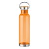 Bouteille Publicitaire En Tritan Et Bambou 800ml Orange HELSINKI BASIC Bouteille Publicitaire En Tritan Et Bambou 800ml Orange HELSINKI BASIC