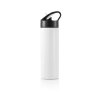 Bouteille Sport En Acier Inoxydable Avec Paille Personnalisée 450ml Blanc SPORTINOX