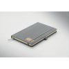 Carnet A5 Couverture Rigide En PET Recyclé CORDI NOTE Gris Posé