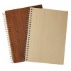 Carnet A5 Promotionnel En Carton Recyclé Imitation Bois WOODNOT