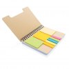 Carnet A5 Publicitaire Avec Notes Autocollantes En Carton Naturel Notes KRAFT