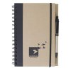 Carnet A5 Publicitaire + Stylo En Carton Recyclé Marquage HORIZON