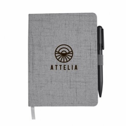 Carnets A6 Lignés éco-responsables - Lot De 4 Fabriqués En Chutes De Papier - Couvertures Colorées Avec élastique