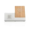 Chargeur Personnalisable Induction En Bambou Avec Enceinte BT Face ONTARIO Chargeur Personnalisable Induction En Bambou Avec Enceinte BT Face ONTARIO