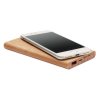 Chargeur Sans Fil Et Batterie Nomade Publicitaire En Bambou Mode Charge Induction ARENA Chargeur Sans Fil Et Batterie Nomade Publicitaire En Bambou Mode Charge Induction ARENA