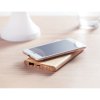 Chargeur Sans Fil Publicitaire Et Batterie Nomade En Bambou Sur Bureau ARENA Chargeur Sans Fil Publicitaire Et Batterie Nomade En Bambou Sur Bureau ARENA