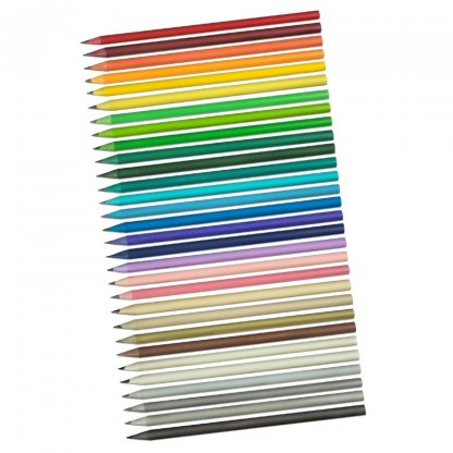 Crayon En Boitiers CD Recyclés 30 Coloris CDCASE