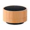 Enceinte Bluetooth Personnalisable En Bambou Noir LIGHTSONG Enceinte Bluetooth Personnalisable En Bambou Noir LIGHTSONG