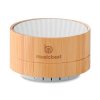 Enceinte Bluetooth Promotionnelle En Bambou Logo LIGHTSONG Enceinte Bluetooth Promotionnelle En Bambou Logo LIGHTSONG