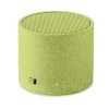 Enceinte Bluetooth Promotionnelle En Fibres De Blé Et Polypropylène Verte BIOSONG Enceinte Bluetooth Promotionnelle En Fibres De Blé Et Polypropylène Verte BIOSONG