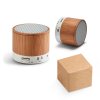 Enceinte Bluetooth Publicitaire En Bambou Set GLASHOW