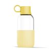 Gourde éco Conçue Publicitaire En Verre 500ml GOBI INDOOR Jaune Gourde éco Conçue Publicitaire En Verre 500ml GOBI INDOOR Jaune