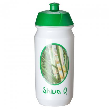 Gourde Sport Promotionnelle En Plastique Biodégradable 750ml Logo Vert SHIVA O2