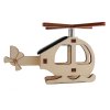 Hélicoptère Solaire Promotionnel En Bois à Monter