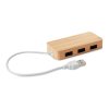Hub USB Publicitaire 3 Ports En Bambou VINA