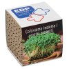 Kit De Plantation Dans Cube En Carton Publicitaire Dans Fourreau 2 Formats CUBE CARTON ONDULE