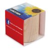Kit De Plantation Publicitaire Dans Pot En Bois Rond Fourreau POT ROND BOIS