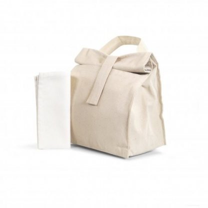 Lunch Bag Isotherme Promotionnel En Coton Biologique 180g Serviette BIOLUNCH