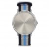 Montre Tendance Personnalisée Gris, Turquoise, Noir SPECTRE RONDE
