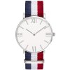 Montre Tendance Publicitaire Bleu, Blanc, Rouge DANDY Montre Tendance Publicitaire Bleu, Blanc, Rouge DANDY