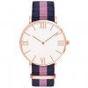 Montre Tendance Publicitaire Rose Et Bleu DANDY Montre Tendance Publicitaire Rose Et Bleu DANDY