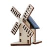 Moulin Solaire Promotionnel En Bois à Monter Moulin Solaire Promotionnel En Bois à Monter