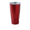 Mug Double Paroi En Acier Inoxydable Et En Cuivre Personnalisable 500ml Rouge MUGACIER
