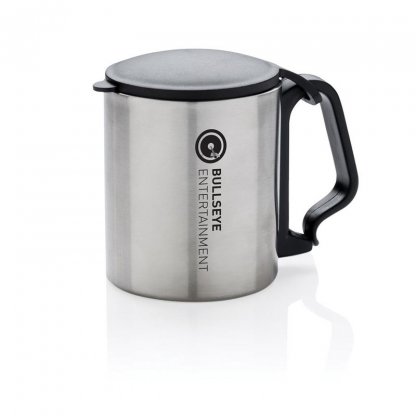 Mug Double Paroi En Acier Inoxydable Promotionnel 200ml Logo PARINOX